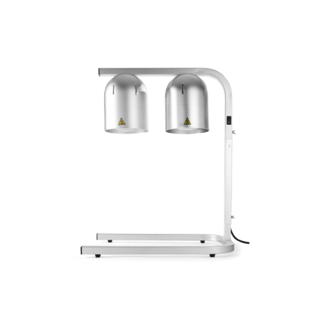 Suport cu 2 lampi infrarosu pentru mentinerea la cald a mancarii, 500 W, Hendi, 495x355x(H)590 mm [0]