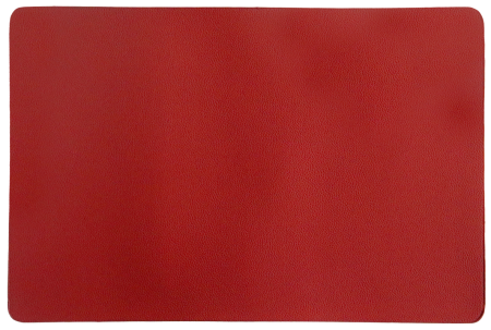 Vase si accesorii bucatarie - Suport de masa din piele, dreptunghiulare, RED, 45 x 30 cm - 6 Buc / Set