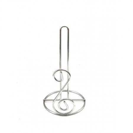 Suporti bucatarie - Suport Hârtie din Metal – 30 cm Înălțime, 15 cm Diametru