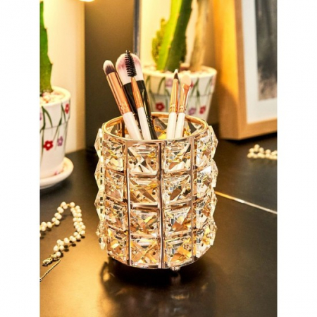 Suport pensule rotund gold [1]
