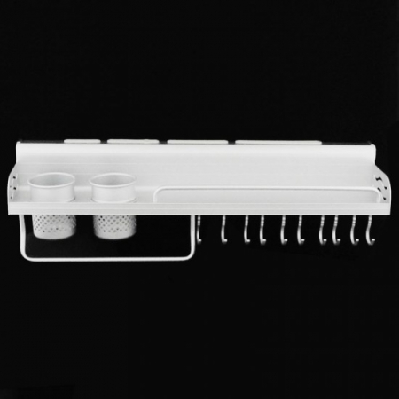 Suporti bucatarie - Suport perete ustensile bucatarie aluminiu new 12piese 50cm mx