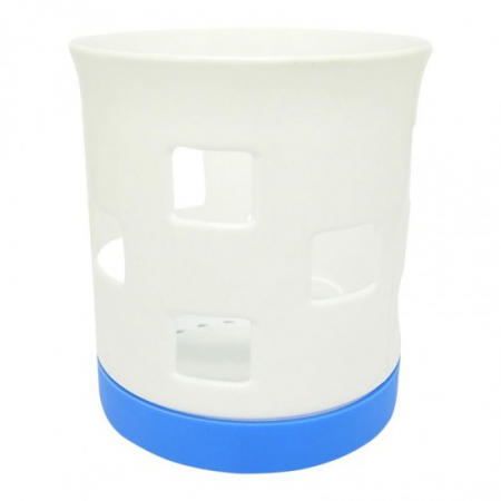 Vase si accesorii bucatarie - Suport plastic tacamuri 14.5x15.5cm