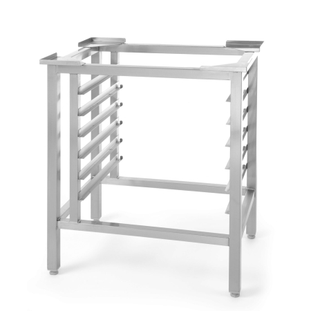 Cuptoare profesionale - Suport podea pentru cuptor H90/ H90S, Hendi, Inox, dimensiune 595x425x(H)700mm