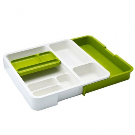 Vase si accesorii bucatarie - Suport tacam extensibil pvc