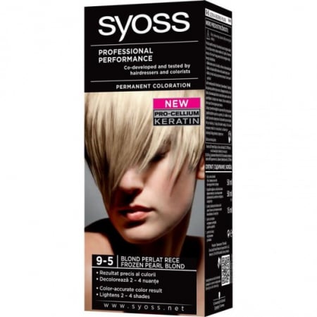 Vopsea par - Syoss professional vopsea par 9-5 blond perlat rece