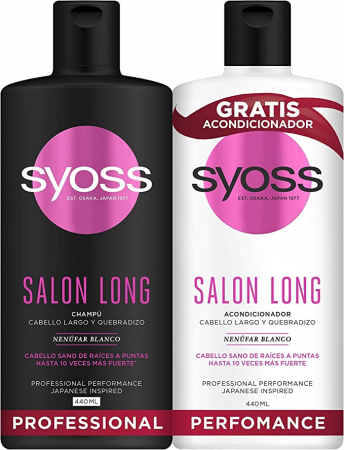 Sampon - Syoss sampon 440ml salon long+balsam 440ml