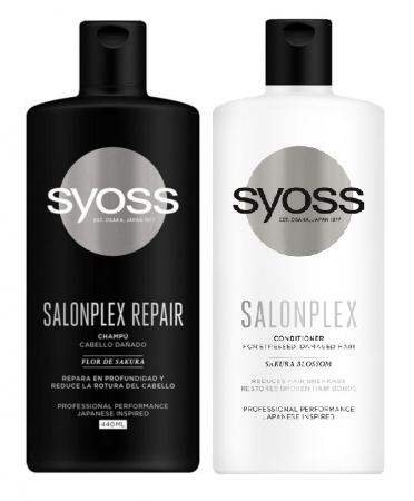 Sampon - Syoss sampon 440ml salonplex repair+balsam 440ml