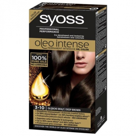 Vopsea par - Syoss vopsea par oleo 3/10 deep brown