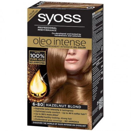 Vopsea par - Syoss vopsea par oleo 6/80 hazelnut blond