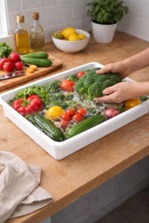 Tava pentru alimente nr.3 – 57 × 35 × 8 cm [2]