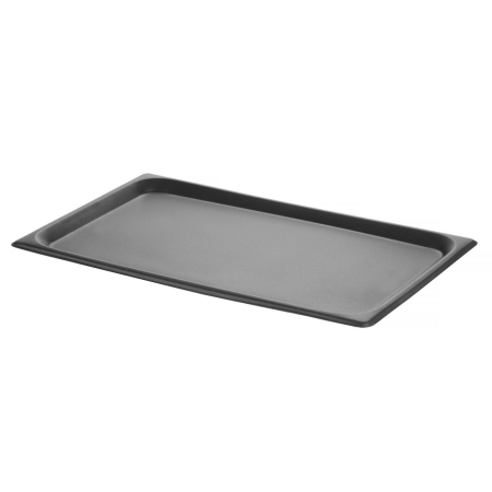 Echipamente Profesionale Bucatarie - Tava cuptor cu strat antiaderent CONVECTOMAT ROAST, HENDI, GN 1/1, Negru, 530x325x(H)17mm