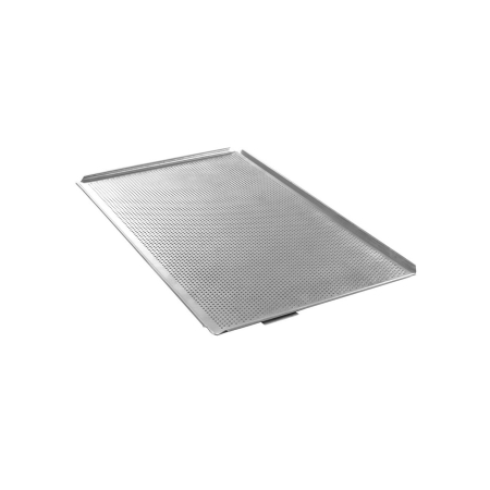 Echipamente Profesionale Bucatarie - Tava cuptor perforata, Hendi, GN 1/1 (535x325x(H)10 mm), cu 4 margini, aluminiu