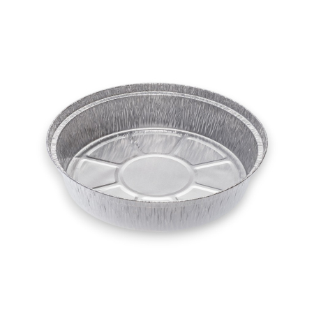 Tavi Aluminiu - Tava de copt aluminiu pentru Pască, 208 x 45 mm, 1000 cc