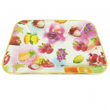 Vase si accesorii bucatarie - Tava dreptunghiulara decor 35x25cm 565 wx