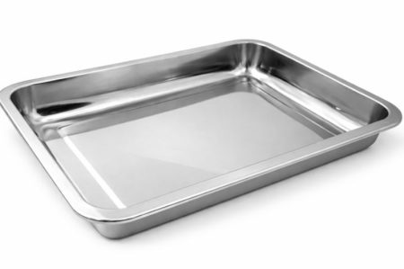 Tavi alimente - Tava Inox Adanca 40 x 30 cm