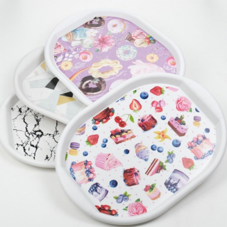 Tava servire - Tava plastic decor 41x30cm wow