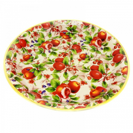 Vase si accesorii bucatarie - Tava rotunda decor d37cm jcy38 wx