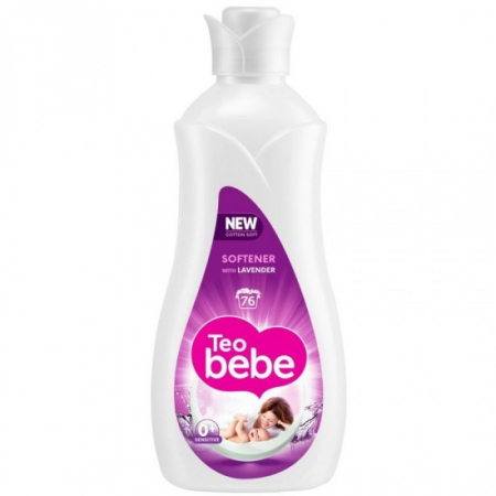 Detergenti rufe - Teo bebe balsam rufe 1.9l coton soft lavande 76spalari