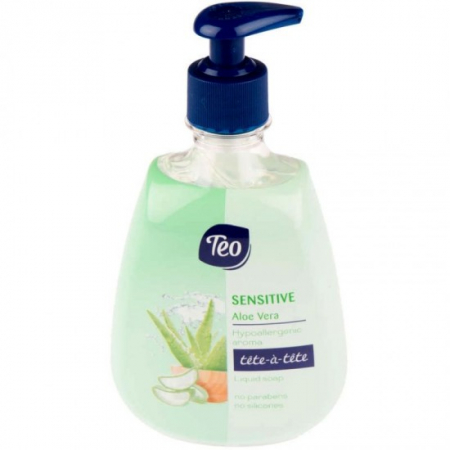 Sapun lichid - Teo sapun lichid 400ml sensitive aloe vera