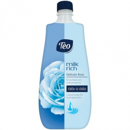 Ingrijirea corpului - Teo sapun lichid rezerva 800ml milk rich delicate rose