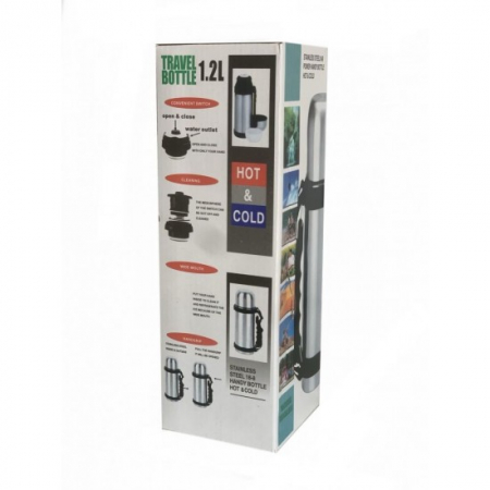Ibrice - Termos din Inox 1.2L – Rezistență & Stil