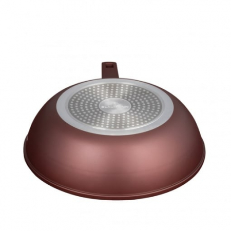Tigaie Wok Blaumann BL-4074, 28 cm, 4.2L, aluminiu turnat, acoperire marmură ceramică 3 straturi, compatibilă cu inducție [2]