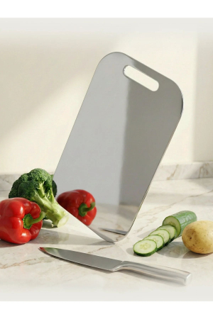 Tocatoare - Tocător bucătărie inox Hascevher 18/10, 34×26 cm