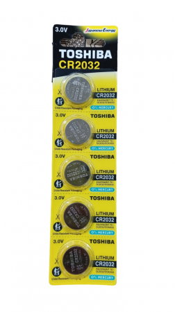 Baterii - Toshiba baterii cr 2032 bl5 5buc/set lithium