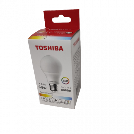Bricolaj, casa si gradina - Toshiba bec led a60 e27 806lm 8.5w cold