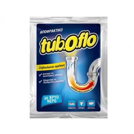 Solutie desfundat - Tub o flo desfundator tevi apa rece 60g