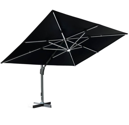 Umbrelă LED pentru soare – 400 x 300 cm [5]