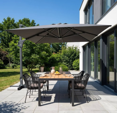 Umbrelă LED pentru soare – 400 x 300 cm [1]