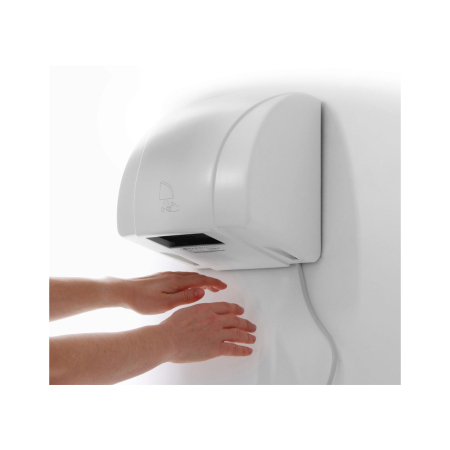 Uscator de maini, 1500W, activare prin senzor de miscare, corp alb, Hendi, 240x210x(H)265 [2]