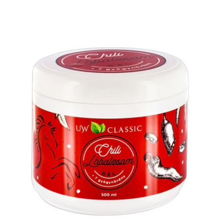 Crema corp - Uw gel balsam 500ml puterea calului cu chili