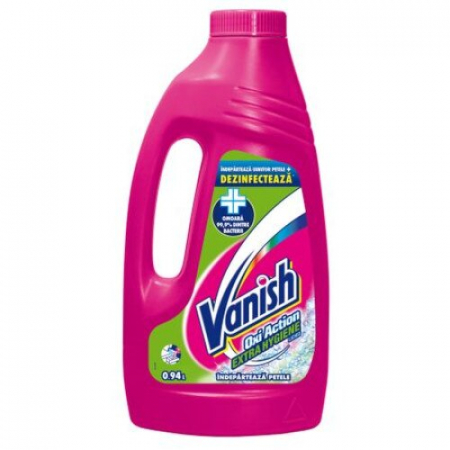 Solutie scos pete - Vanish pete lichid 940ml extra hygiene