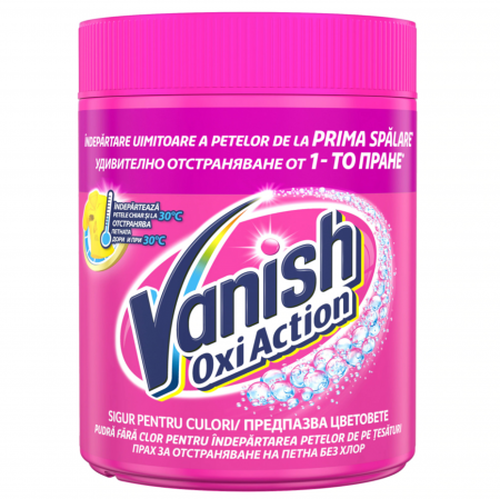 Solutie scos pete - Vanish pete pudra 423g pink