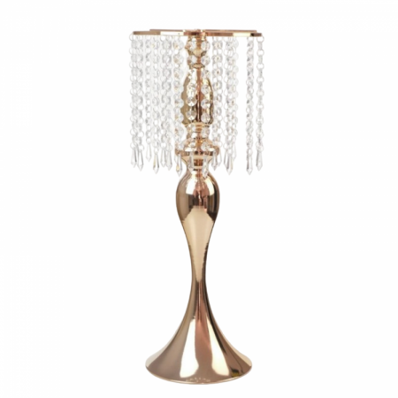 Vaze - Suport de Flori Lux 54x20x20 cm – Eleganță Modernă din Metal și Sticlă