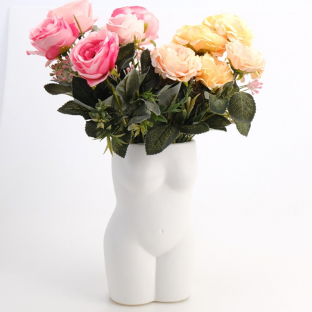 Vază Decor din Ceramică – 22x9x13 cm [4]