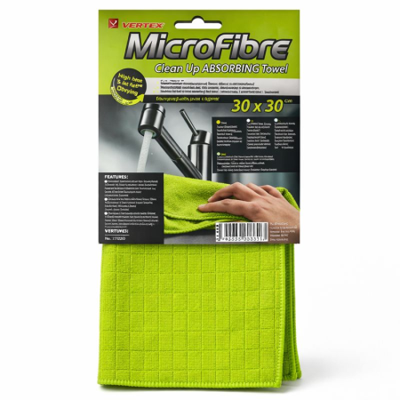 Lavete - Laveta microfibra universala 30x30 cm – Verde