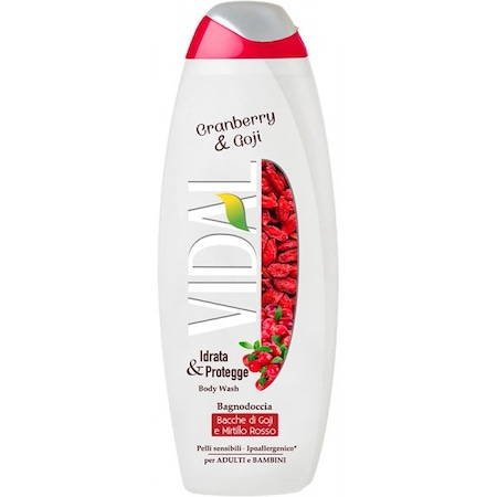 Gel dus - Vidal gel dus 500ml cranberry goji