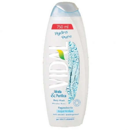Gel dus - Vidal gel dus 750ml hydra pure aqua micellare