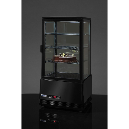 Vitrina de prezentare 78 L (neagra) - 230 V, 170 W, 452X406X (H)966 mm [1]