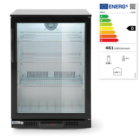 Vitrina frigorifica bar cu o singura usa, 105L, Arktic, 220-240V/135W, 600x500x(H)900 mm [1]