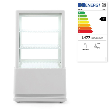 Vitrina frigorifica de prezentare - 58 lt [7]