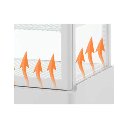 Vitrina frigorifica de prezentare - 58 lt [6]
