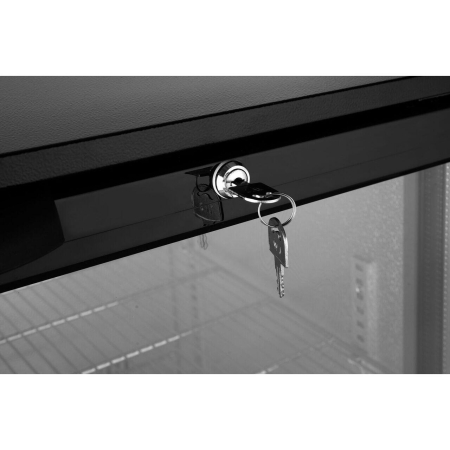 Vitrina frigorifica de prezentare interval temp. 2/10 C, 150 W, corp inox, ARKTIC by Hendi, 500x500x(H)900 mm 103 Litri, Clasa energetica D [4]
