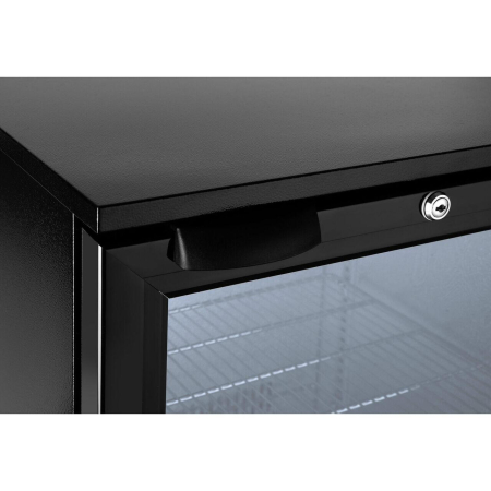 Vitrina frigorifica de prezentare interval temp. 2/10 C, 150 W, corp inox, ARKTIC by Hendi, 500x500x(H)900 mm 103 Litri, Clasa energetica D [6]