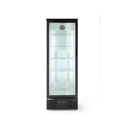 Vitrina frigorifica de prezentare interval temp. 2/10 C, 195 W, corp inox, ARKTIC by Hendi, 600x530x(H)1820 mm 300 Litri, Clasa energetica E [3]