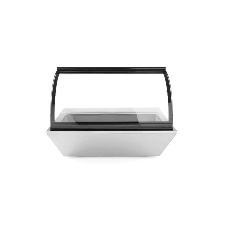 Vitrina frigorifica de prezentare salate, 67 lt, interval temp. 0-12 gr C, 105 W, corp inox, ARKTIC by Hendi, 767x612x(H)328 mm, Clasa energetica C [2]