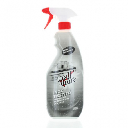 Detergenti si solutii de curatenie - Well done detergent 750ml inox